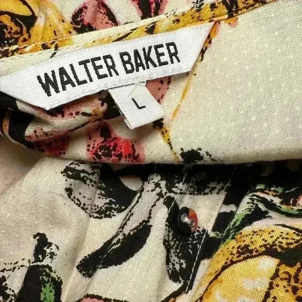 Walter Baker - Nevilla floral-print jacquard mini dress - Size L - Picture 10 of 11